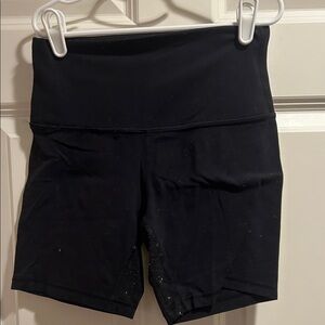 Lululemon Black 3" Yoga Shorts